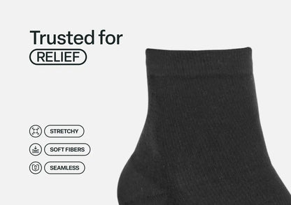 Compression Ankle Socks 20-30 mmHg - Black