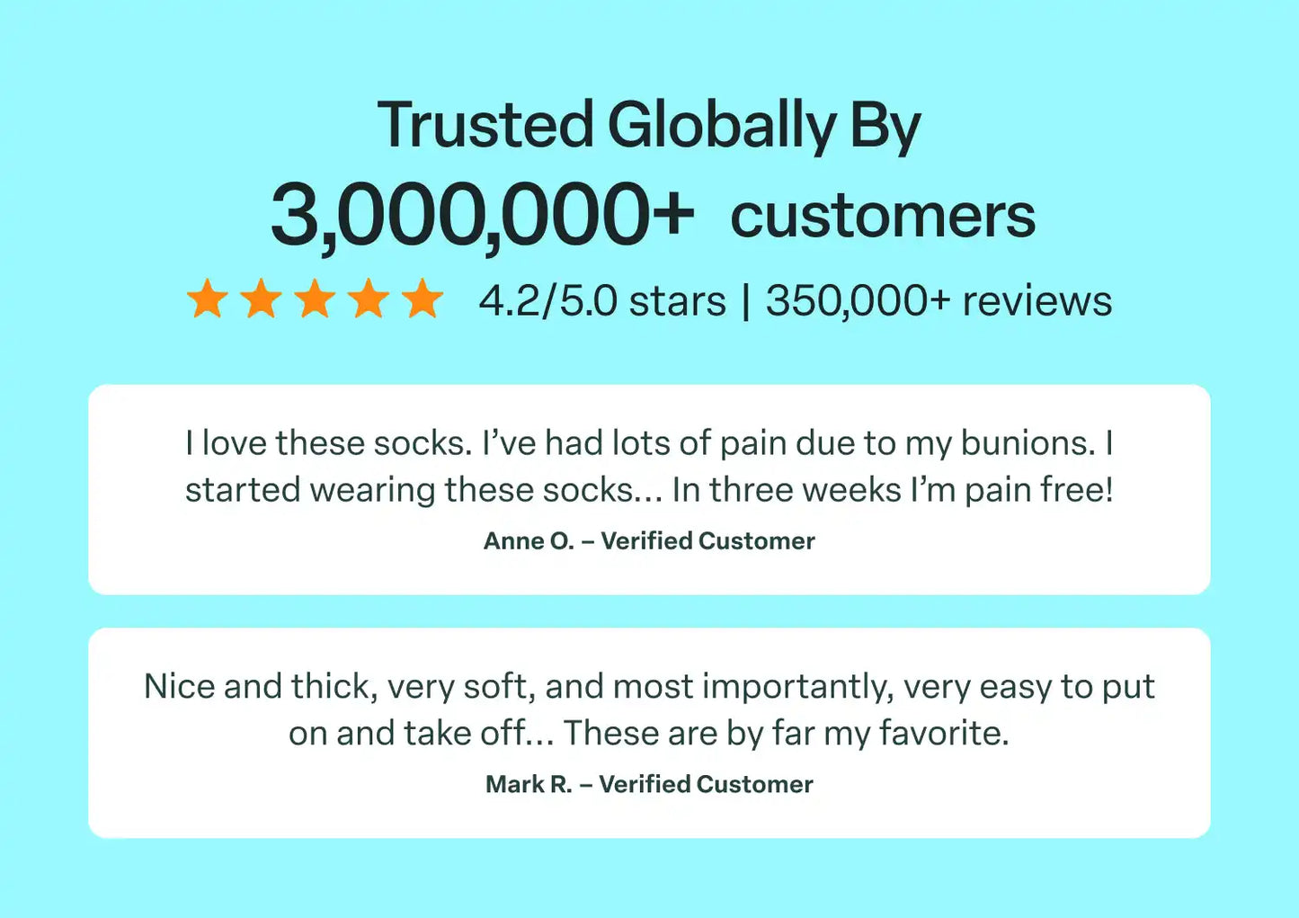 Bunion Relief Socks - White
