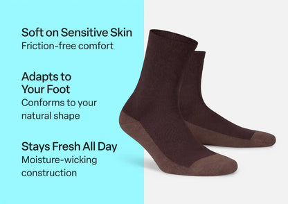 Casual/Dress Socks - Dark Brown