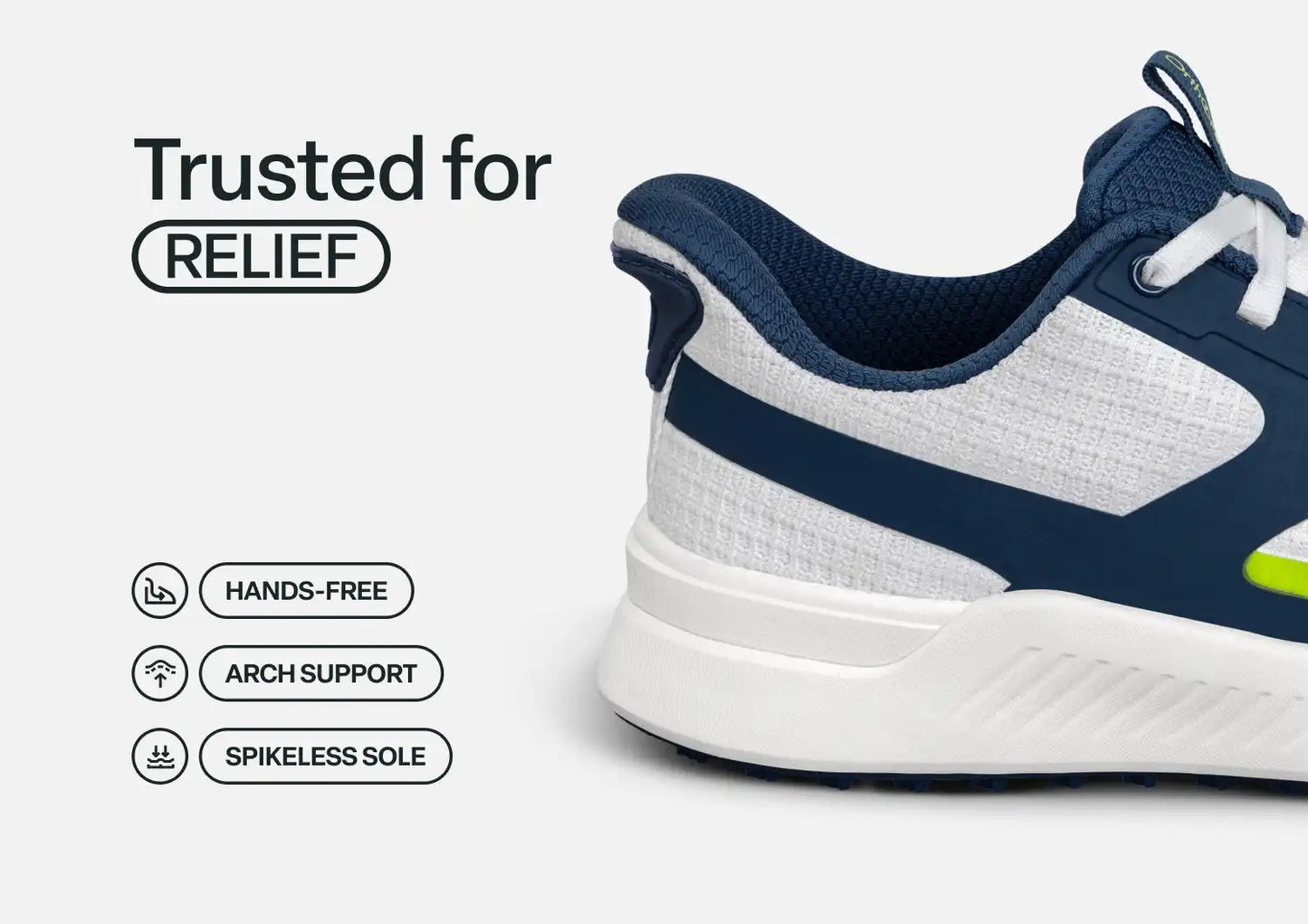 Fairway Hands-Free Golf - White/Navy/Lime