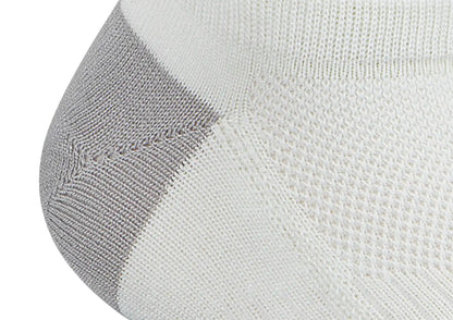 Bunion Relief, Padded Low Cut Socks - White