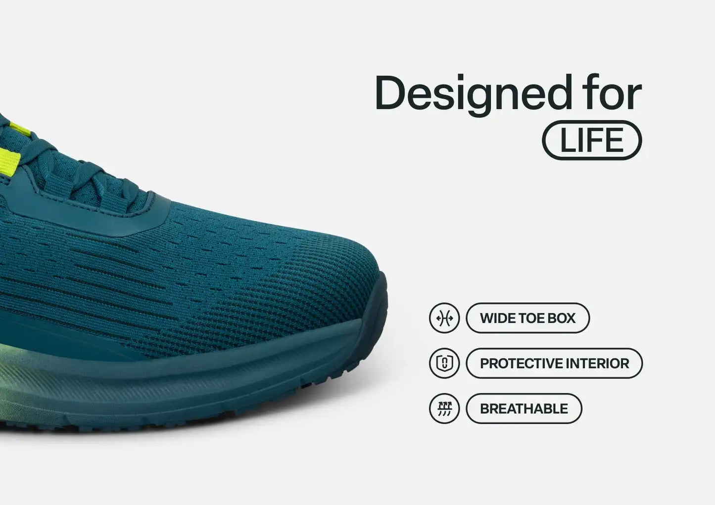 Dash Hands-Free - Deep Sea Green/Yellow