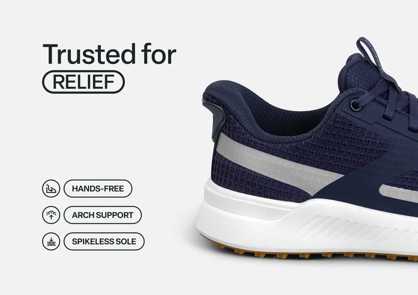 Fairway Hands-Free Golf - Navy/Silver