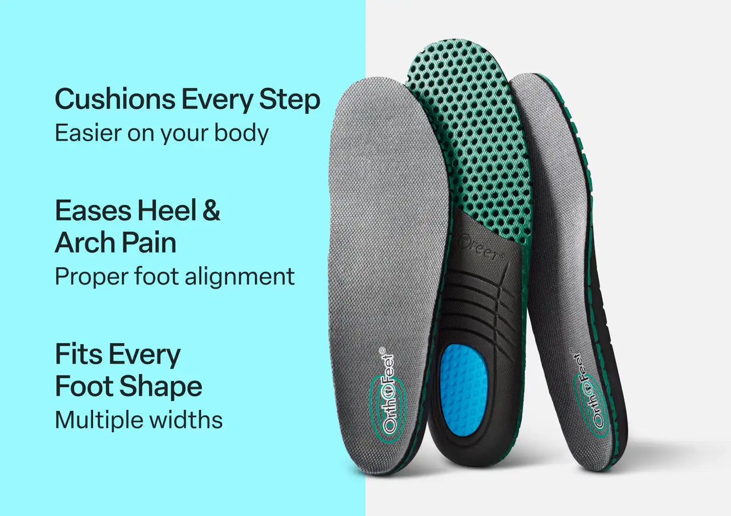 OFG Men's Orthotic Insoles
