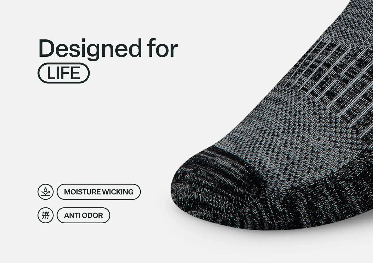 BioSoft Low Cut Sock - Black