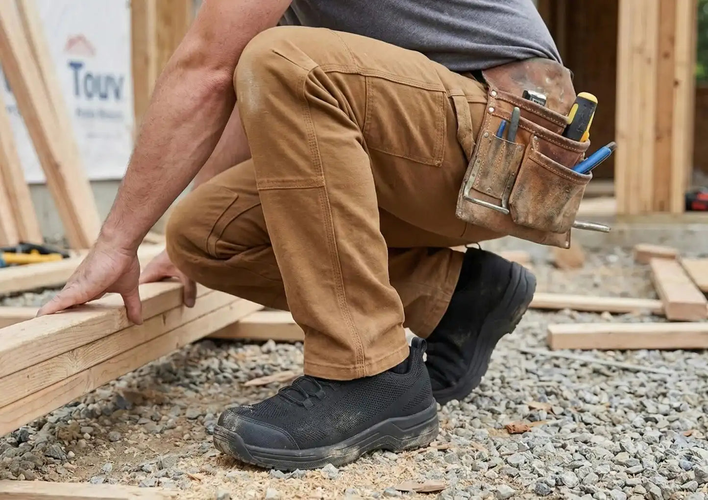 Cobalt Work Shoes - Black