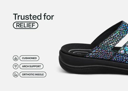 Sahara - Black Iridescent Mermaid