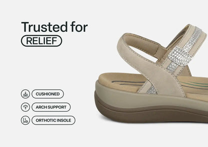 Paloma - Taupe Metallic