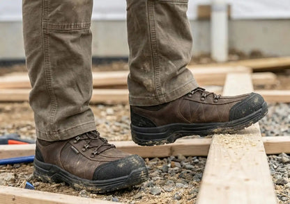 Basalt Work Shoes - Brown