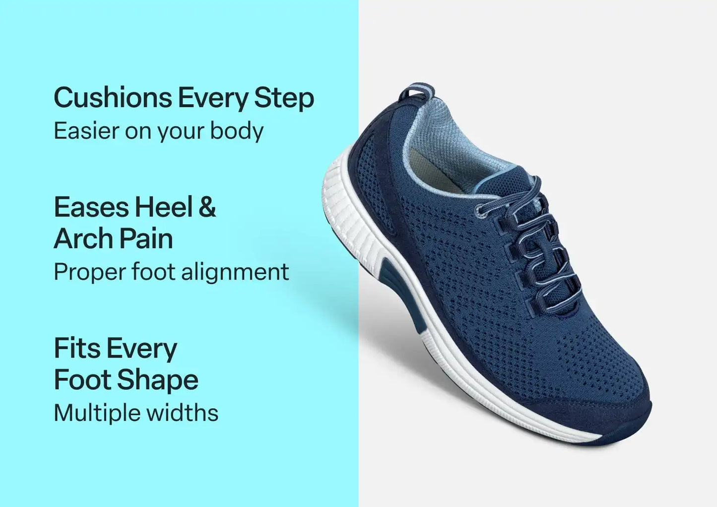 Coral - Navy/Light Blue