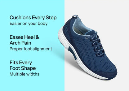 Coral - Navy/Light Blue