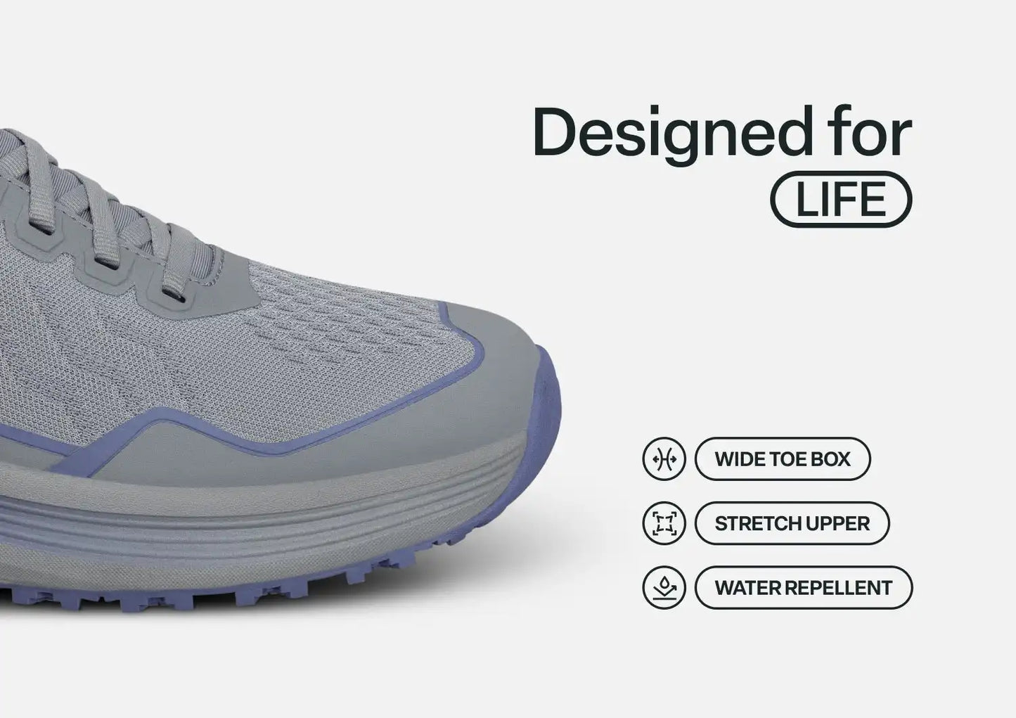 Nira Trail Hands-Free - Gray/Periwinkle