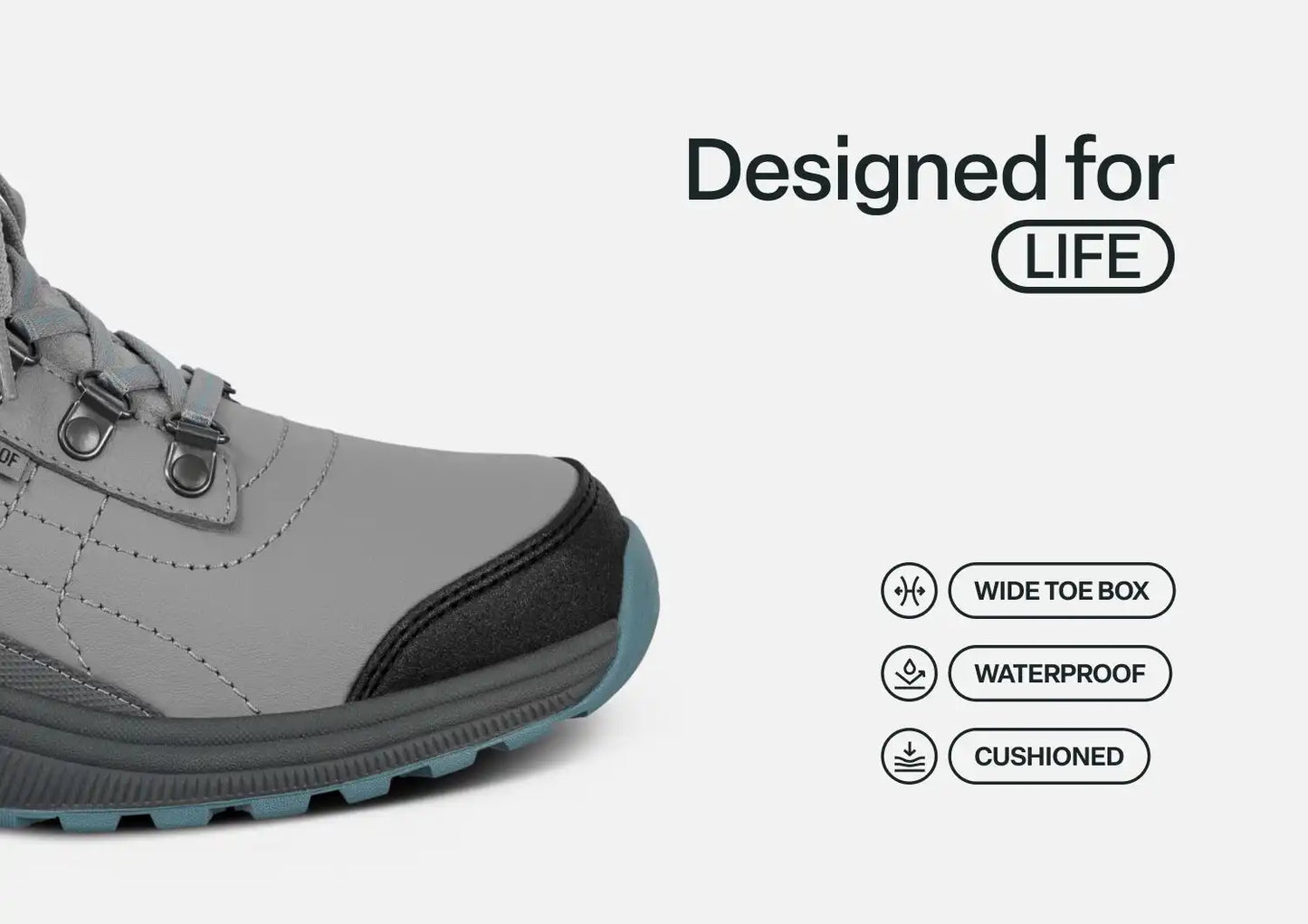 Carmel Hands-Free Waterproof - Gray