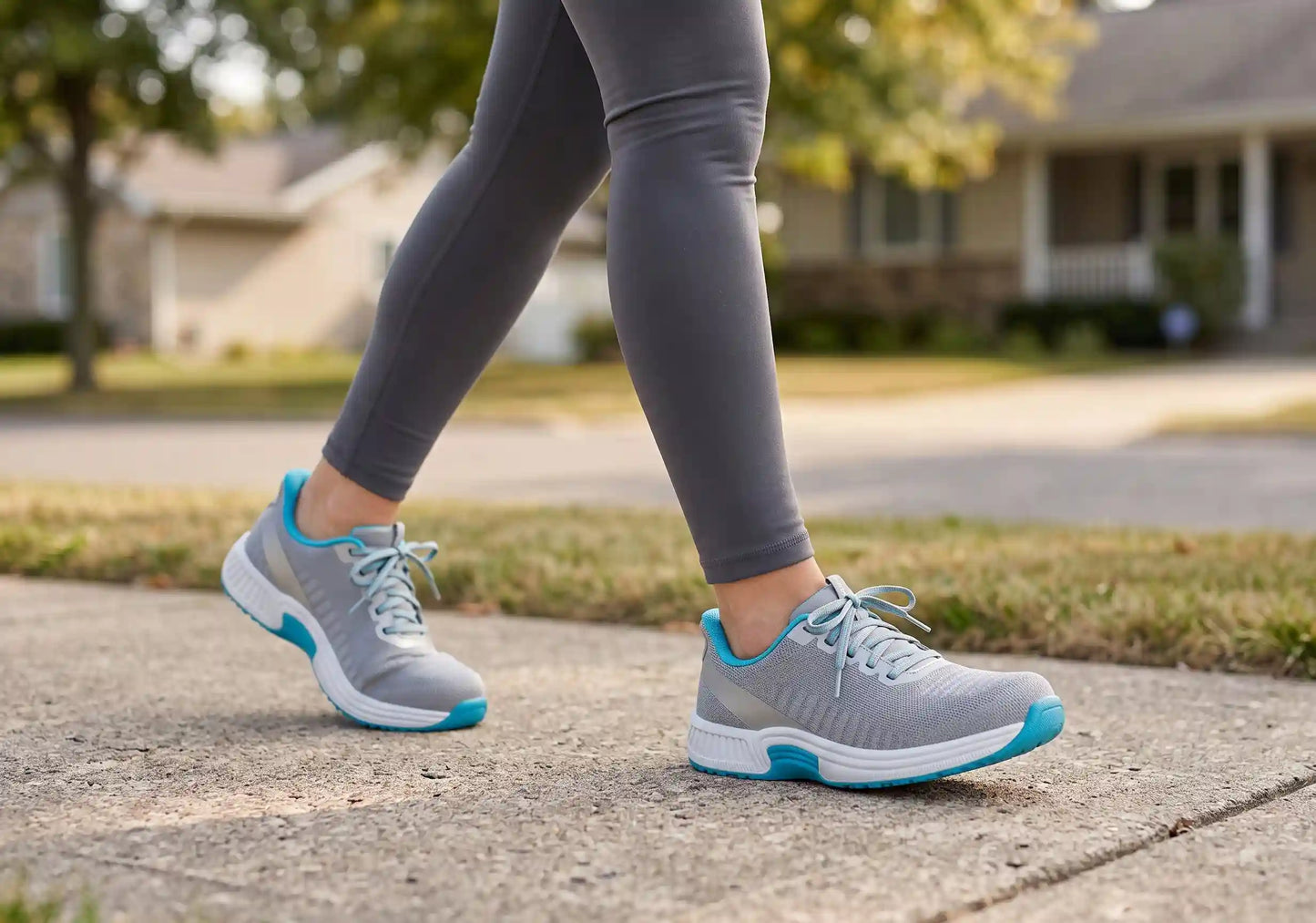 Kita Hands-Free - Gray/Turquoise