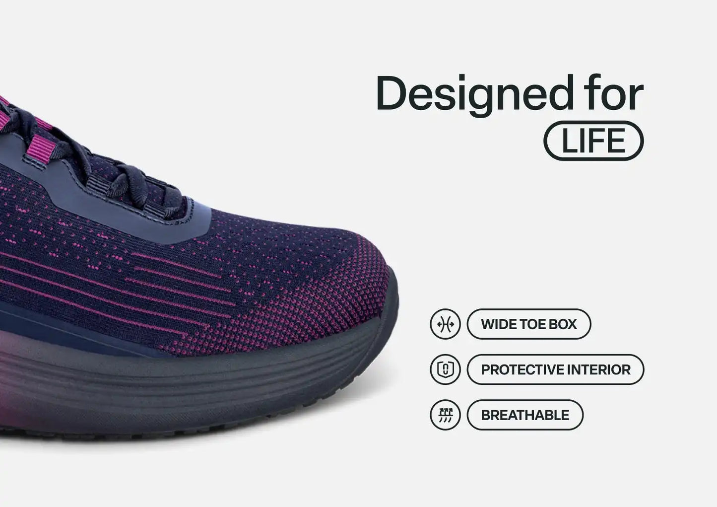 Dart Hands-Free - Navy/Orchid
