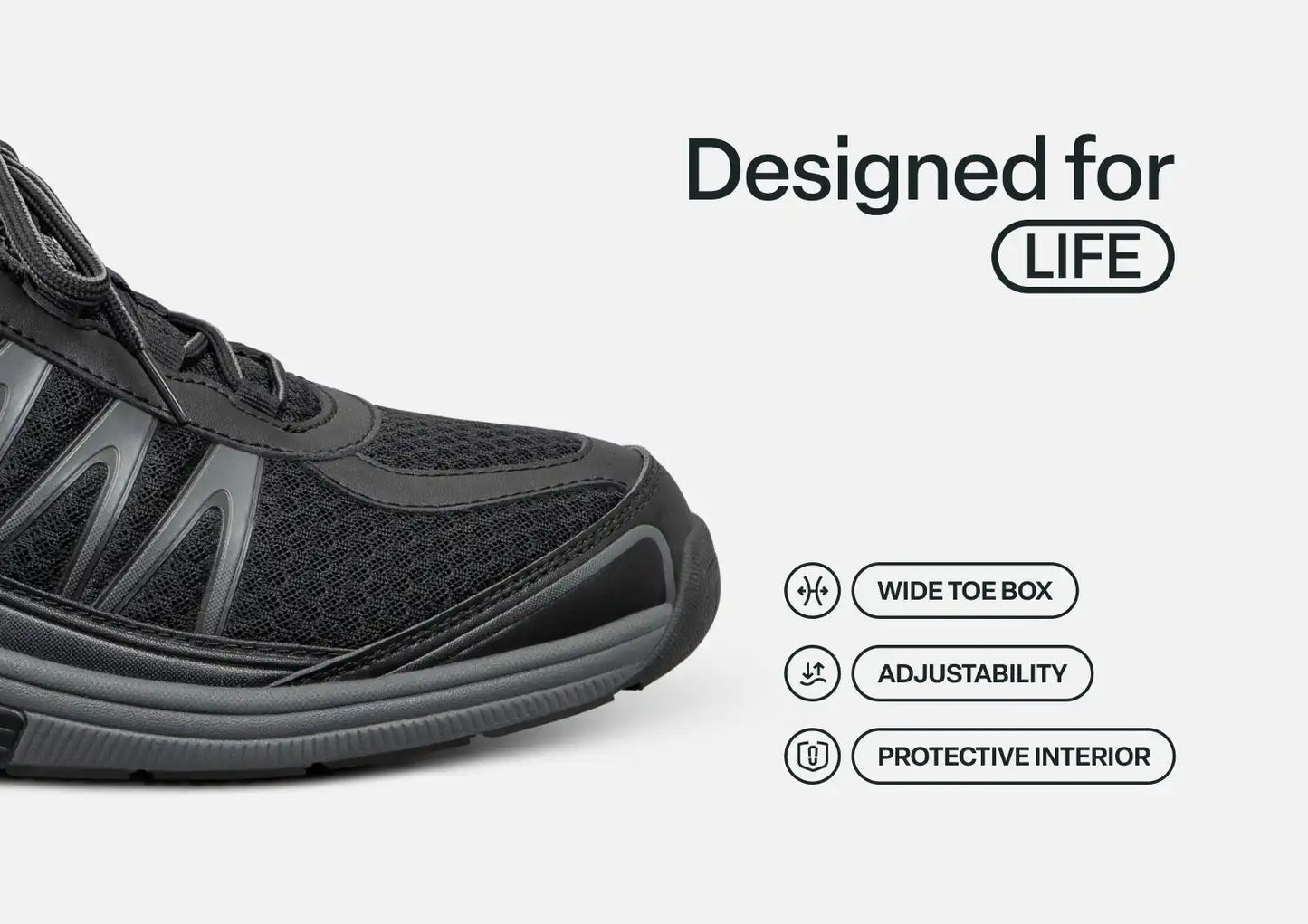 Sprint Tie-Less - Black